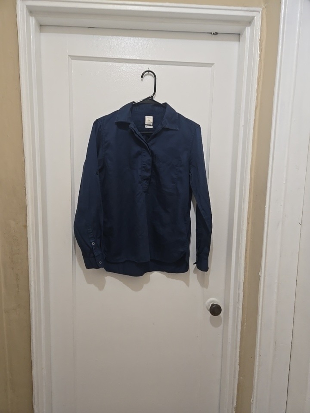 GAP Dark Blue Cotton Button-Up Shirt